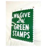 VIEW 4 RIGHTSIDE SIDE 2 GREEN STAMPS SIGN 