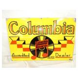 PORC. COLUMBIA RECORDS DEALER SIGN