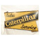 VIEW 5 CATERPILLAR DEALER SIGN 27X14