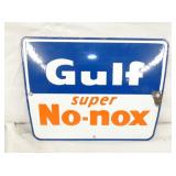 PORC. GULF NO NOX PUMP PLATE