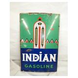 PORC. INDIAN GASOLINE PUMP PLATE