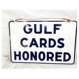 VIEW 3 SIDE 2 PORC. GULF CARDS SIGN