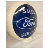 VIEW 2 CLOSEUP PUMP GLOBE PLASTIC BODY