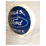 VIEW 4 15IN FORD GAS PUMP GLOBE