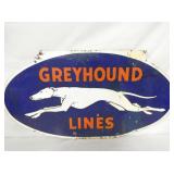 PORC. DS GREYHOUND LINES SIGN