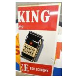 PORC. BOKAR COFFEE SIGN