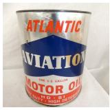 1G. ATLANTIC AVIATION MOTOR OIL CAN