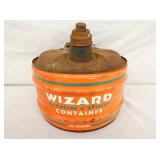 2 1/2G. WIZARD GASOLINE CAN