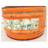 VIEW 6 UNUSUAL 2 1/2GA.WIZARD GAS CAN