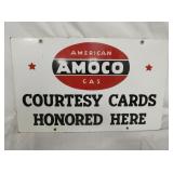 VIEW 3 SIDE 2 PORC. AMOCO CARDS SIGN