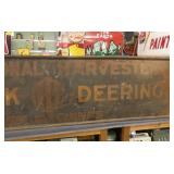 RARE ORIG. INTERNATIONAL DEALER SIGN