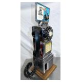 VIEW 4 LEFTSIDE CHROME PAY PHONE 