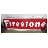 PORC. 1957 FIRESTONE SIGN