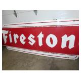 VIEW 5 PORC. 9FT. X 3FT. FIRESTONE SIGN