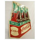 VIEW 5 30X35 DIE CUT COKE CARTON SIGN