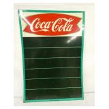 1959 COKE FISHTAIL MENU SIGN