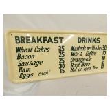 VIEW 3 LEFTSIDE COKE MENU SELF FRAMED