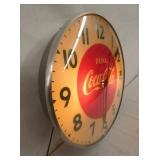 VIEW 3 COCA COLA LIGHTUP CLOCK