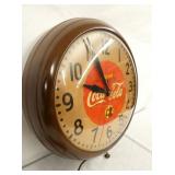 VIEW 3 SIDE VIEW COKE CLOCK