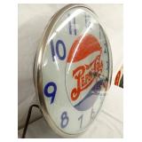 VIEW 3 SIDE VIEW PEPSI CLOCK