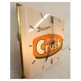 VIEW 3 ORANGE CRUSH CLOCK