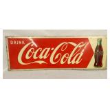 COCA COLA ARROW SIGN
