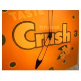VIEW 3 ORANGE CRUSH CLOCK