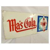 VIEW 3 28X12 MAS COLA SIGN