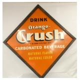 EMB. ORANGE CRUSH DIAMOND SIGN