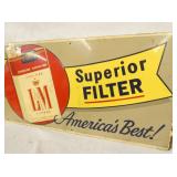 VIEW 4 L&M SUPERIOR FILTER SIGN