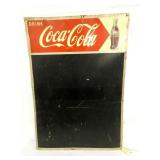 COCA COLA ARROW MENU SIGN