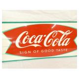 VIEW 4 COKE FISHTAIL SIGN 32X12