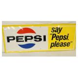 EMB. SAY PEPSI PLEASE SIGN