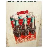 VIEW 4 COKE PILLAR SIGN W/ CARTON