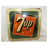 EMB. 7UP SIGN 14X14