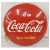 12IN PAINTED Coca Cola BUTTON