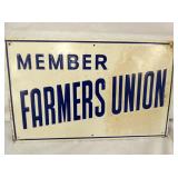 EMB. FARMERS UNION SIGN