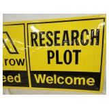 VIEW 3 EMB. 54X30 ASGROW SEED SIGN