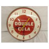 12IN DOUBLE COLA CLOCK