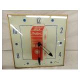 15IN SEALTIST MILK CLOCK