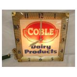 16IN COBLE DAIRY PRODUCTS CLOCK