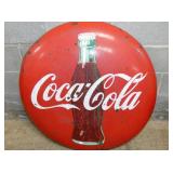 36IN PORC. COKE BUTTON W/ BOTTLE