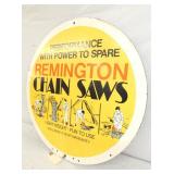 VIEW 2 CLOSEUP REM. CHAIN SAW SIGN