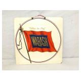 DS 16IN MASONITE WABASH SIGN