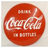 PORC. DRINK COKE IN BOTTLES COKE BUTTON 