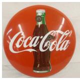 PORC. 24IN. COCA-COLA BUTTON W/BOTTLE 