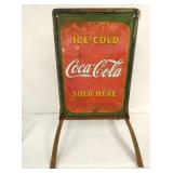 EMB. COCA-COLA SIDEWALK SIGN 