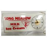 LONG MEADOW ICE CREAM CLOCK