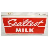 SEALTEST MILK LIGHTUP SIGN