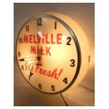 VIEW 4 16IN LIGHTED MILK CLOCK